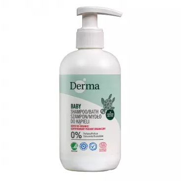Derma  -  Derma Szampon i mydło do kąpieli, 150 ml